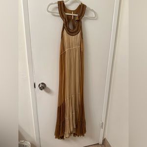 Free people boho gown, 6, good condition